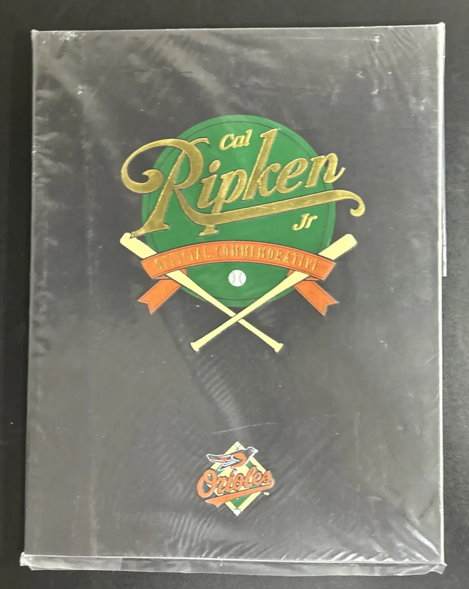 1995 Cal Ripken Jr. 2,131 Commemorative Program.