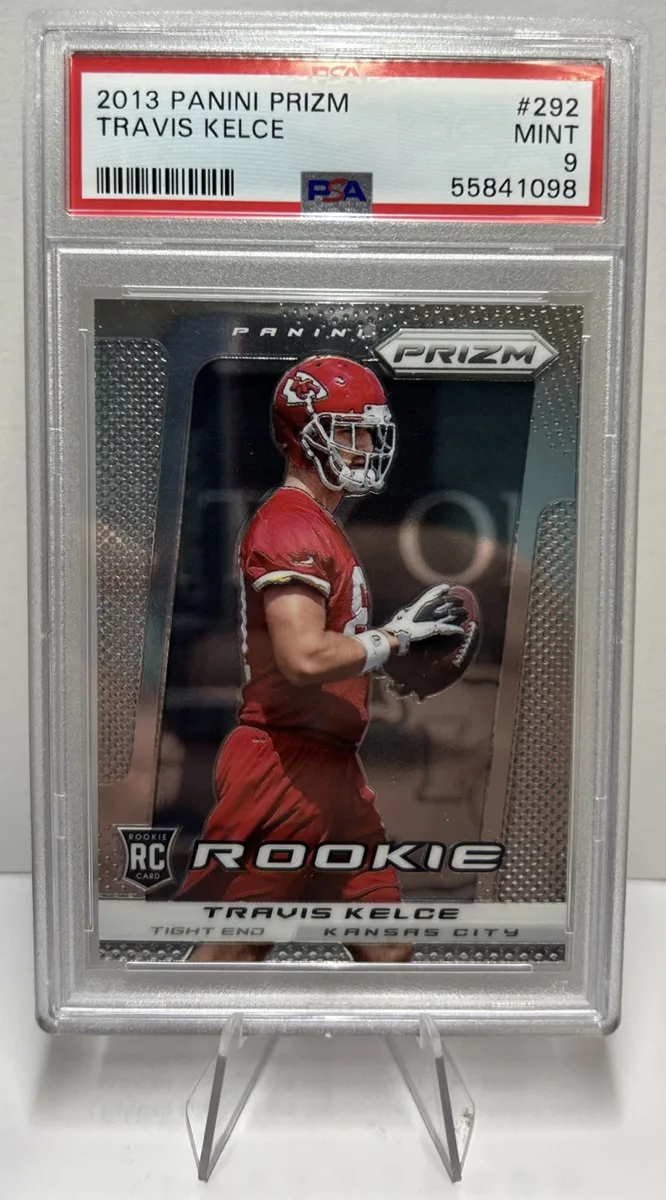 Front of 2013 Panini Prizm Travis Kelce #292.